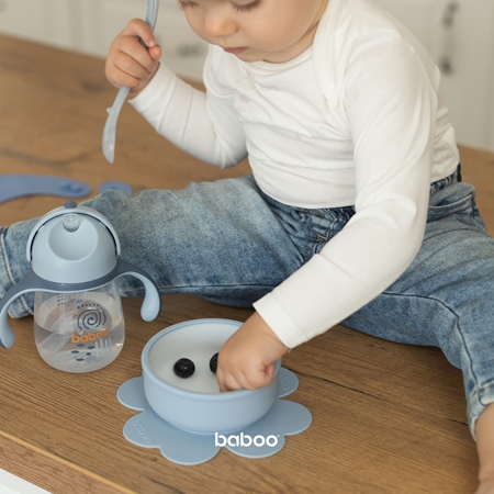 Baboo Silicone Bowl bol en silicone avec ventouse