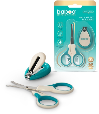 Baboo Nail Care Set manikúrní set pro děti od narození