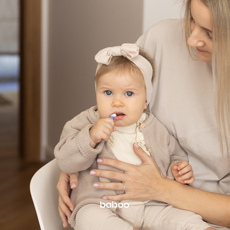 Baboo Toothbrush Set Zahnpflegeset für Babys