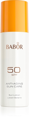 BABOR Anti Aging Sun Care loción bronceadora para rostro y cuerpo SPF 50