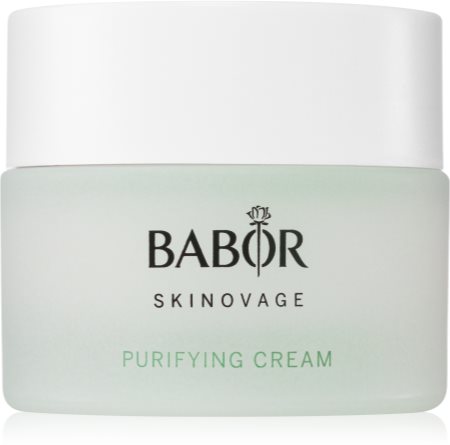 BABOR Skinovage Purifying Cream Izgaismojošs un mitrinošs krēms problemātiskai ādai