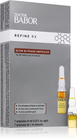 BABOR Doctor Babor - Refine RX Glow Bi-Phase Ampoules Ampulle zur Verjüngung der Gesichtshaut