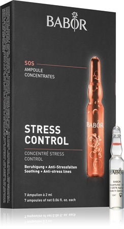 BABOR Ampoule Concentrates Stress Control συμπυκνωμένος ορός ενάντια στα σημάδια της γήρανσης