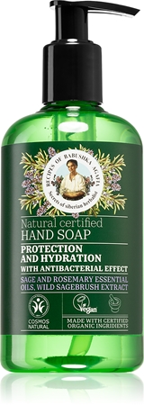 Babushka Agafia Natural Certified Naturseife für die Hände
