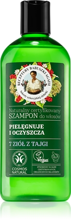 Babushka Agafia Deep Cleansing & Care 7 Taiga Herbs hloubkově čisticí šampon