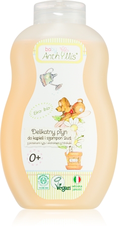 Baby Anthyllis Delicate Bath Body & Hair dětská koupel na tělo a vlasy