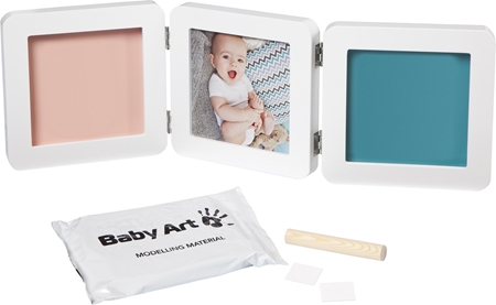 Baby Art My Baby Touch Double White sada na otisk miminka