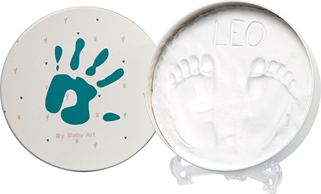 Baby Art Magic Box Round Essentials комплект за отпечатъци на бебето