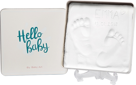 Baby Art Magic Box Square Essentials набір для зліпків ніжок і ручок дітей