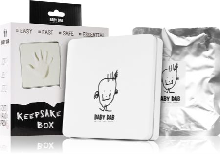 Baby Dab Keepsake Box 3D Abdruck in einer Box