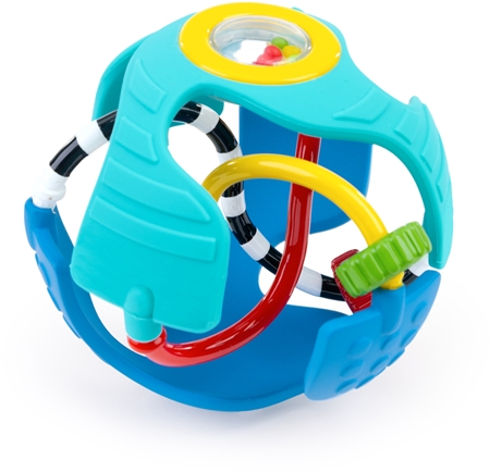 Baby Einstein Rattle & Sense™ sensory ball with teether