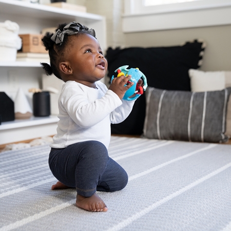 Baby Einstein Rattle & Sense™ sensory ball with teether