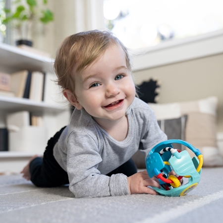 Baby Einstein Rattle & Sense™ sensory ball with teether