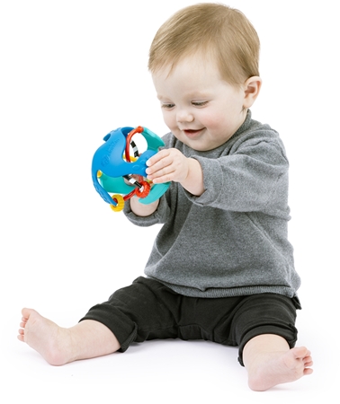 Baby Einstein Rattle & Sense™ sensory ball with teether