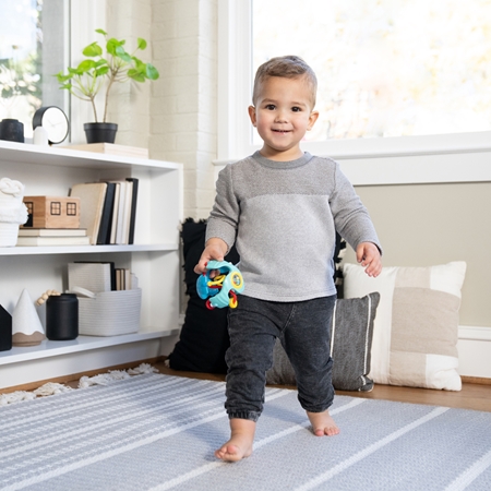 Baby Einstein Rattle & Sense™ sensory ball with teether
