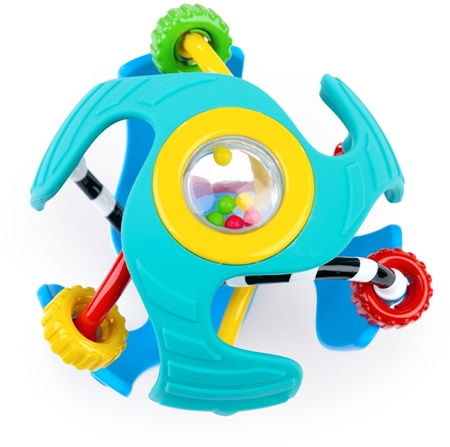 Baby Einstein Rattle & Sense™ sensory ball with teether