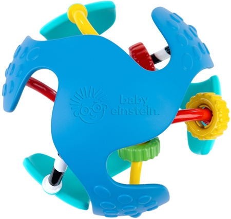 Baby Einstein Rattle & Sense™ sensory ball with teether