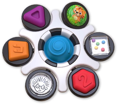 Baby Einstein Curiosity Clutch Twist & Pop activity toy