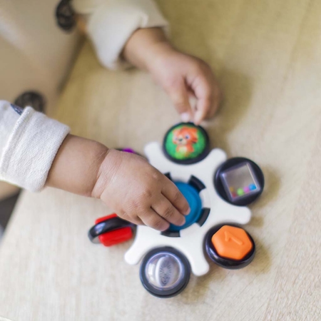 Baby Einstein Curiosity Clutch Twist & Pop activity toy