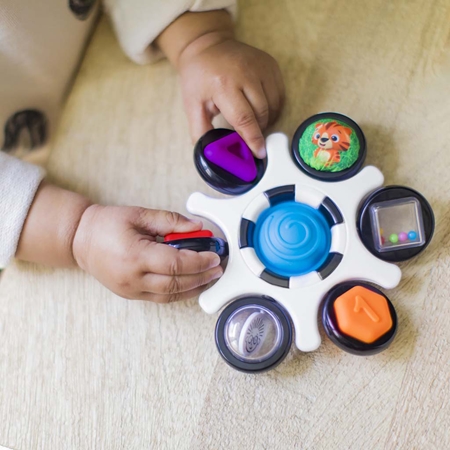 Baby Einstein Curiosity Clutch Twist & Pop activity toy
