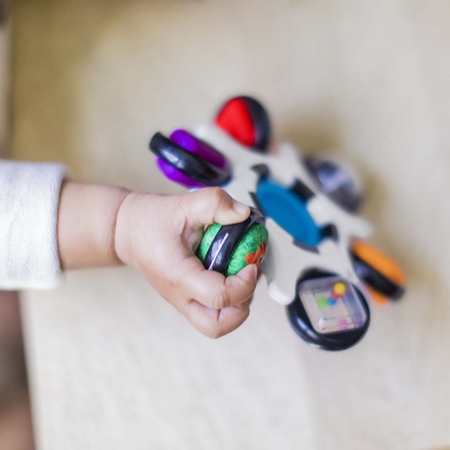 Baby Einstein Curiosity Clutch Twist & Pop activity toy
