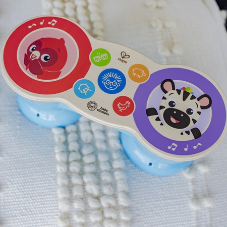 Baby Einstein Magic Touch Drums Wooden muzikinis žaislas iš medienos
