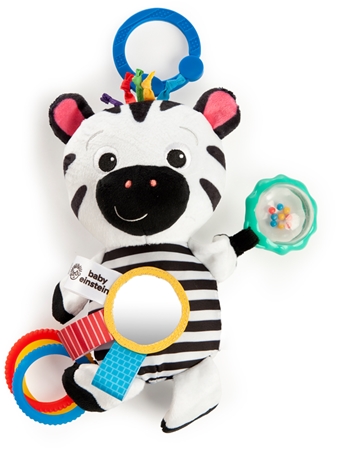Baby Einstein Activity Arms Zebra aktivity hračka pre deti od narodenia
