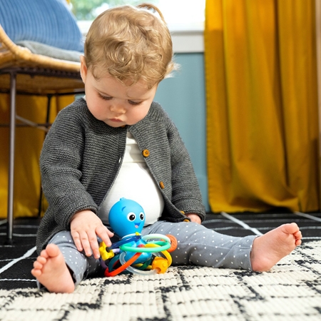 Baby Einstein Opus's Shake & Soothe Teether Toy & Rattle jouet de dentition avec hochet