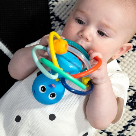 Baby Einstein Opus's Shake & Soothe Teether Toy & Rattle jouet de dentition avec hochet
