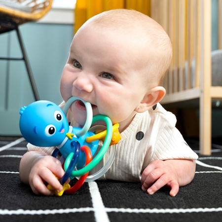 Baby Einstein Opus's Shake & Soothe Teether Toy & Rattle jouet de dentition avec hochet