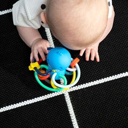 Baby Einstein Opus's Shake & Soothe Teether Toy & Rattle jouet de dentition avec hochet
