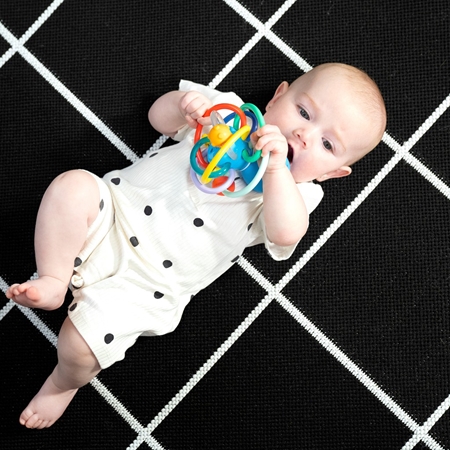 Baby Einstein Opus's Shake & Soothe Teether Toy & Rattle jouet de dentition avec hochet