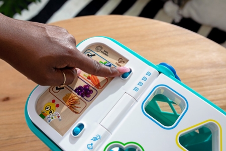 Baby Einstein Hape Magic Touch Shopping Basket activity toy