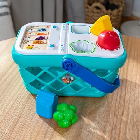 Baby Einstein Hape Magic Touch Shopping Basket activity toy