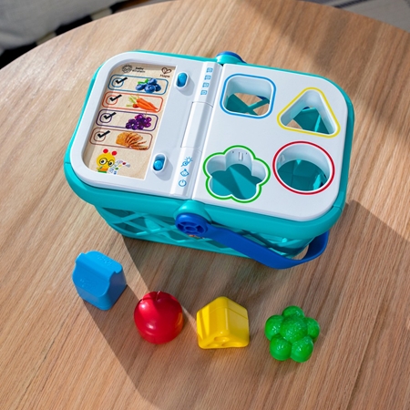 Baby Einstein Hape Magic Touch Shopping Basket activity toy