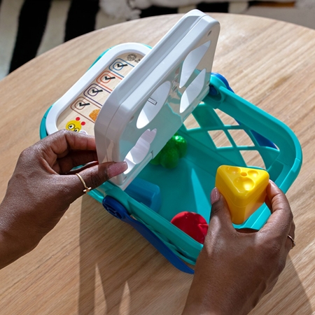 Baby Einstein Hape Magic Touch Shopping Basket activity toy