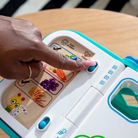 Baby Einstein Hape Magic Touch Shopping Basket activity toy