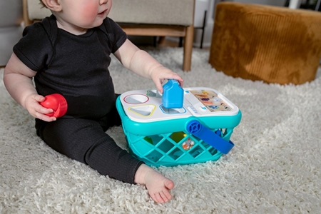 Baby Einstein Hape Magic Touch Shopping Basket activity toy