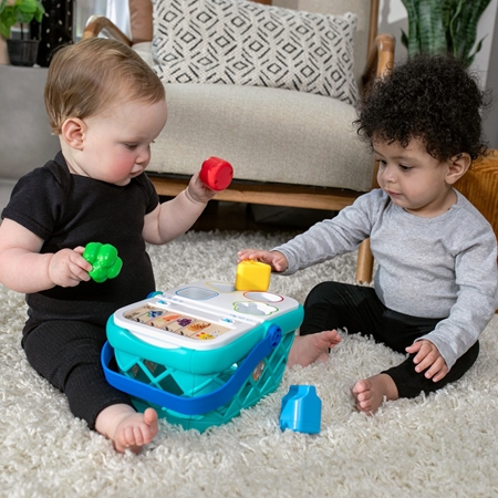 Baby Einstein Hape Magic Touch Shopping Basket activity toy