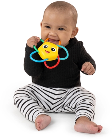 Baby Einstein Soothing Star Teether & Rattle Toy chew toy with rattle