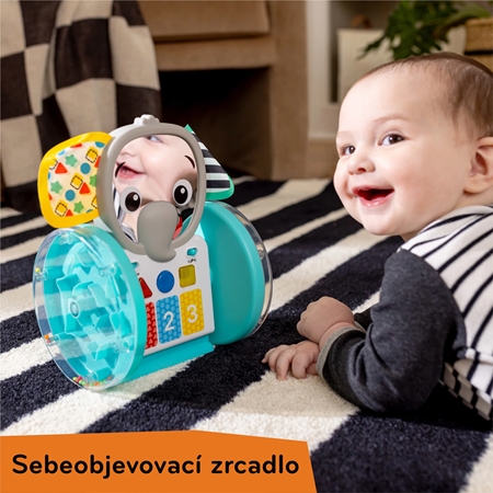 Baby Einstein Chase & Tap Earl Interactive Crawling Toy hudební hračka