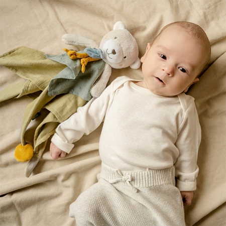 BABY FEHN fehnNATUR Comforter Bear sleep toy