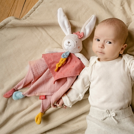 BABY FEHN fehnNATUR Comforter Rabbit doudou per la nanna