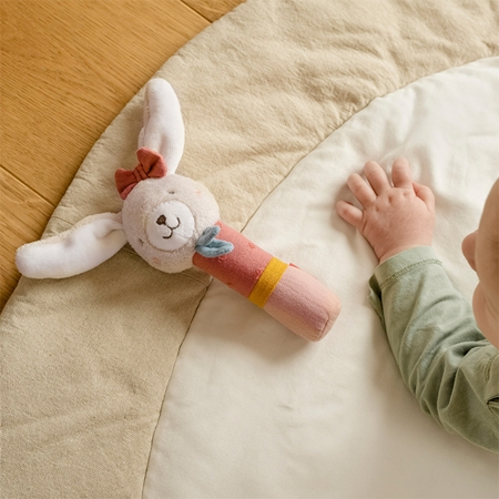 BABY FEHN fehnNATUR Rod Grabber Rabbit sonajero