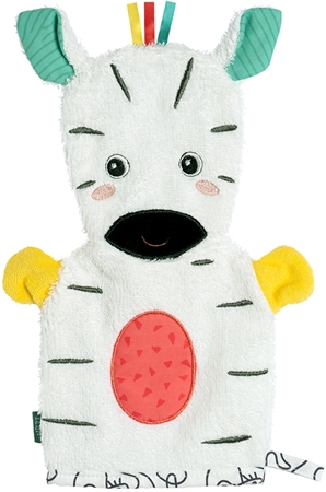 BABY FEHN DoBabyDoo Washing Mitt Zebra manopla de limpieza