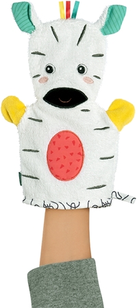 BABY FEHN DoBabyDoo Washing Mitt Zebra manopla de limpieza