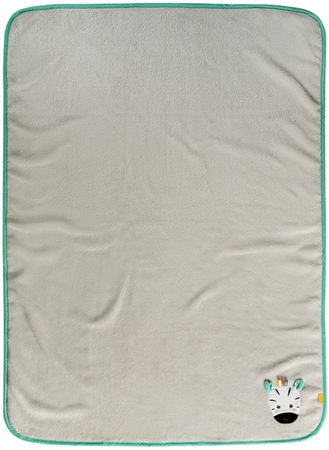 BABY FEHN DoBabyDoo Cuddleblanket Zebra manta con mordedor