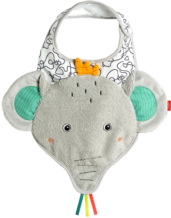 BABY FEHN DoBabyDoo Baby Bib Elephant babero