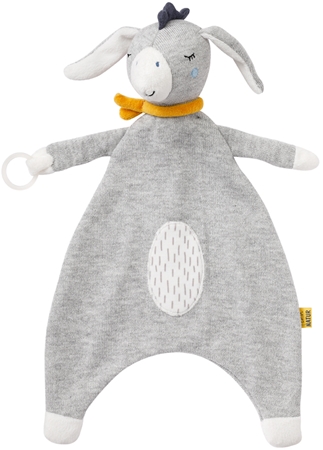 Doudou Balena FehnNATUR - Peluche Ciuccio Cotone Bio Per Neonati 0+ Mesi - 34cm - Foto 8