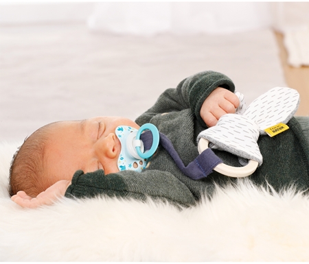BABY FEHN fehnNATUR Pacifier Tie Donkey pinza para el chupete